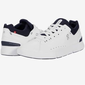 Brand New On. The Roger Advantage Sneaker White/Midnight